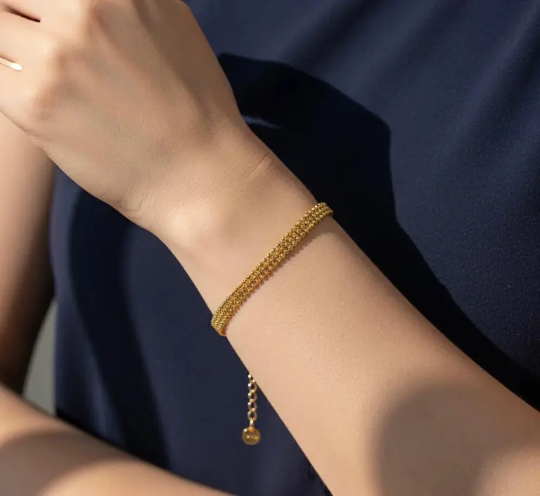 Gourmette micro-billes