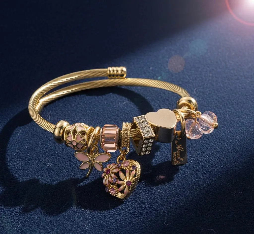 Bracelet Barbille rose
