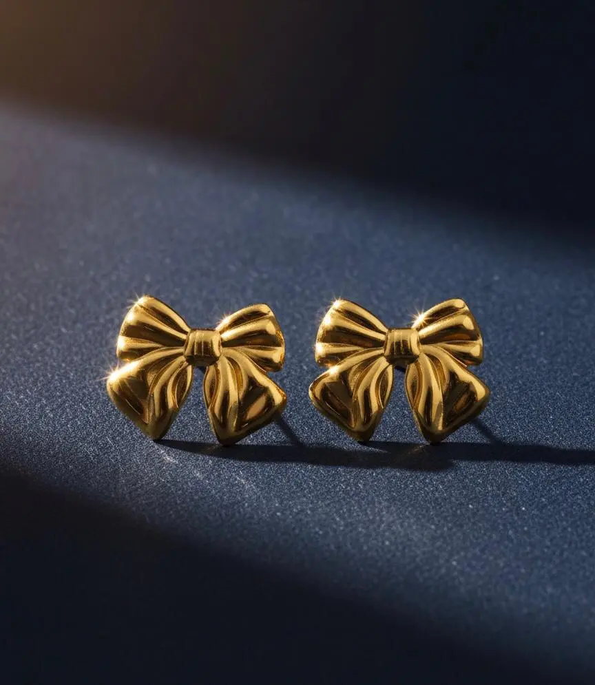 Boucles d'oreilles Noeud