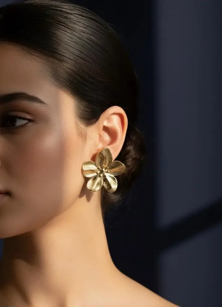 Boucles d'oreilles Fleurs